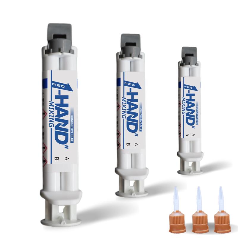 【ハンダ不要】ONE-HAND MIXING 片手で簡単 強力接着＆通電 初心者でもプロ級の仕上がり 使い切り1.1g×3