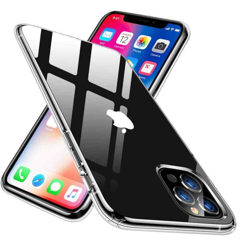 iPhone12 pro max ケースクリア TPU 軽量 ·薄型 透明 カバー 耐衝撃 黄変防止 指紋防止 柔軟 滑り止め 落下防止 ワイヤレス充電対応 6.7インチ・クリア すり傷防止 シリコンカバーN313-01
