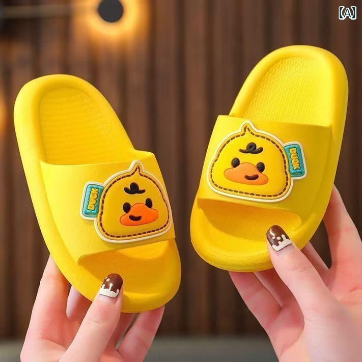 サンダル ベビー キッズ 子供 男の子 女の子 1歳 2歳 滑り止め 洗える イエロー ブルー ピンク グリーン 12cm 13cm 14cm 15cm 16cm 17cm 18cm 19cm 20cm PVC 春夏 秋冬 かわいい カートゥーン
