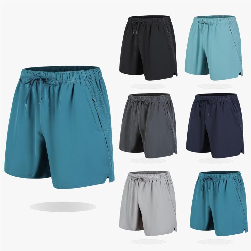 Bottoms - ハーフパンツ メンズ 男性用 5分丈 スポーツ カジュアル 速乾 接触冷感 ルームウェア 部屋着 アウトドア ゆったり 薄手 春夏 竹繊維 高弾性 ブラック ネイビー グレー