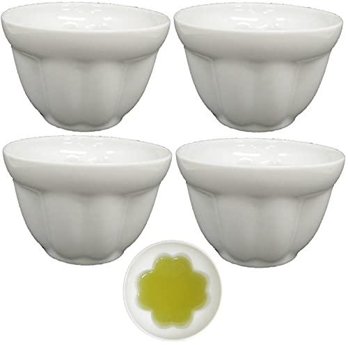 Cat's pottery 浮かび上がる湯吞(日本の四季・桜・日本の縁起・リーフ・四つ葉のクローバー) 4個セット アウトレット込 日本製 美濃焼