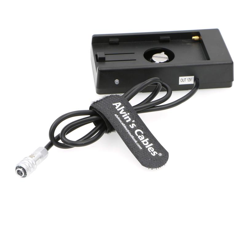 NP-F970 電源アダプターケーブル BMPCC 4K 6K Blackmagic Pocket Cinema Camera NP-Fシリーズ 電源マウント バッテリープレート Sony NP-F970 F960 F770 F570 F550バッテリー