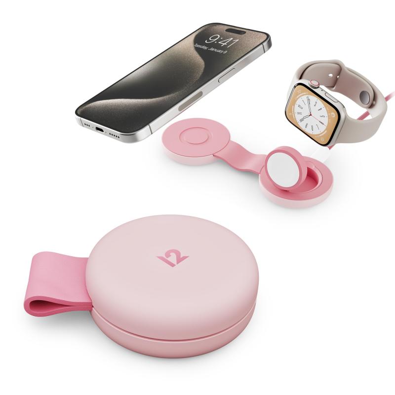 Twelve South ButterFly SE iPhone/AirPods/Apple Watch用 2-in-1 Qi2 ポータブルワイヤレス充電器