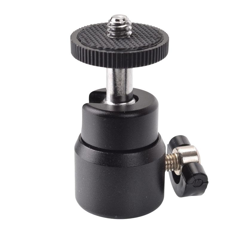 エツミ 雲台 ボールヘッド S 小型 軽量 重量45g 自由雲台 ブラック VE-6996