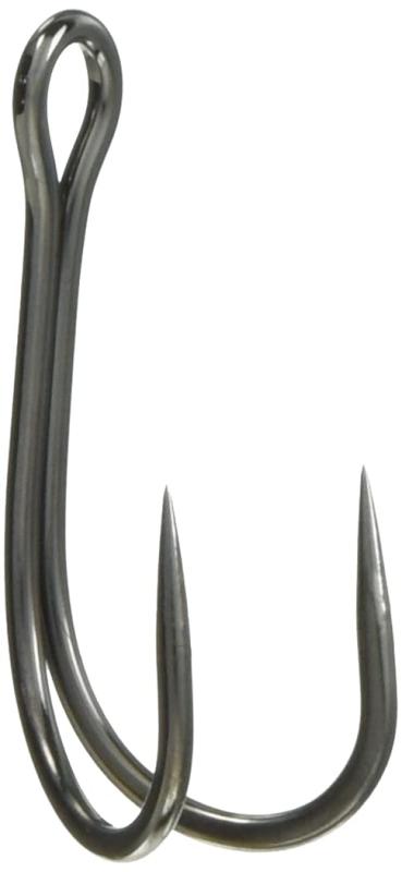 がまかつ(Gamakatsu) ダブルフック 剛双牙(ごうそうが) 6/0MH号 2本 NSブラック 68313