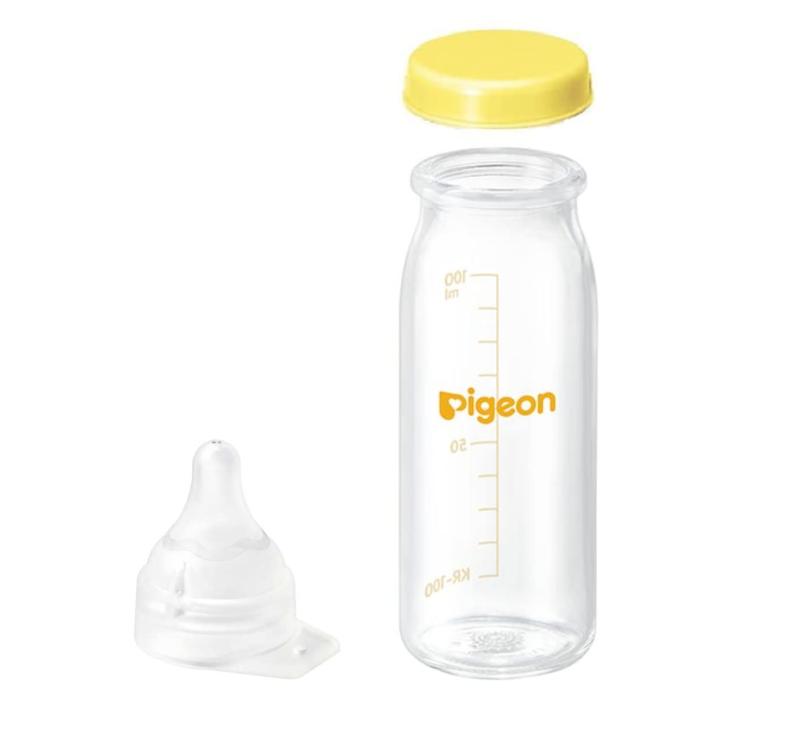 母乳実感 直付け 哺乳瓶100mlセット （一般新生児用）
