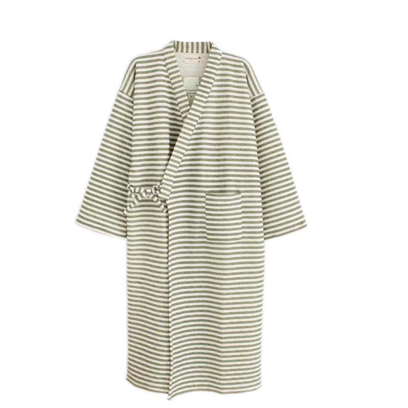 IDOHEMO バスローブ レディース ナイトガウン 浴衣 パジャマ お風呂上がり ルームウェア 部屋着 寝巻き ガウン 和装 寝間着