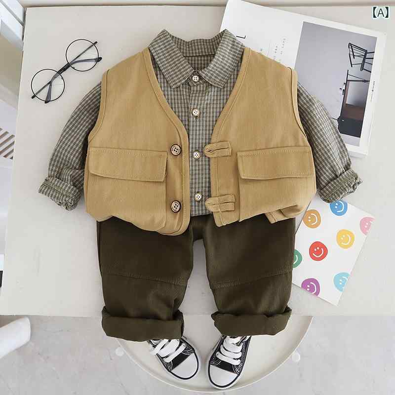 キッズ ベビー服 子供服 男の子 シャツ ベス...の紹介画像2