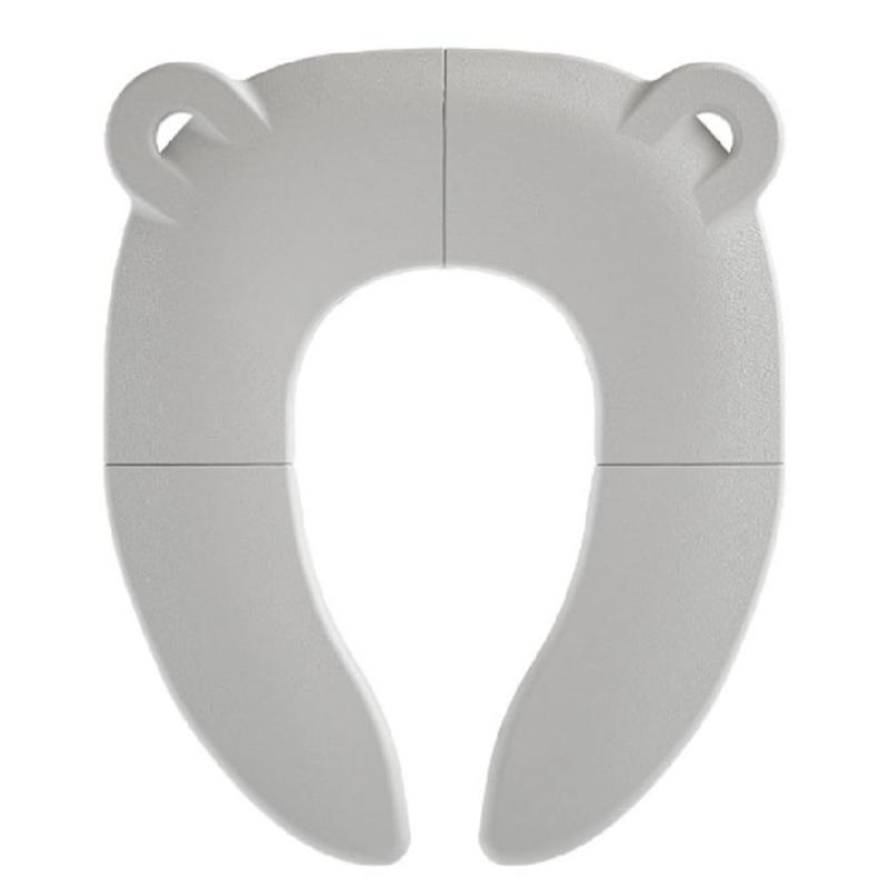 koundeneko 補助便座 折りたたみ 子供用 くま型 携帯便利 幼児用便座 トイレ補助 便座シート トイレトレーニング おまる キッズ用便座 ..