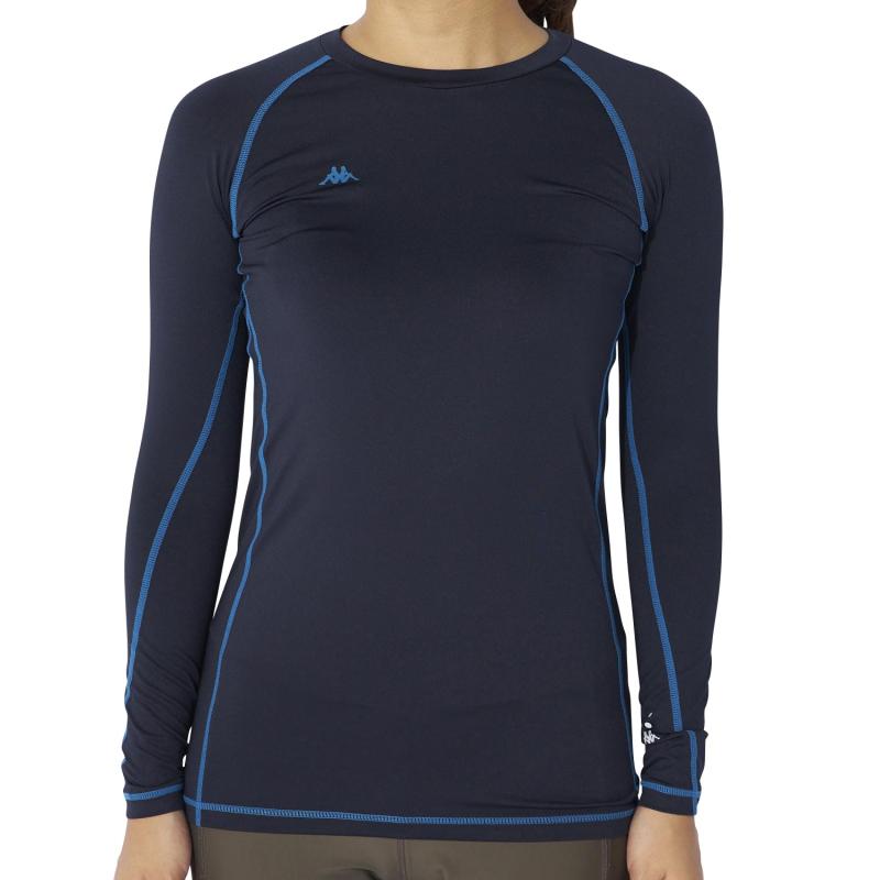 [カッパ] コンプレッション インナー 長袖 クルーネック レディース 214296