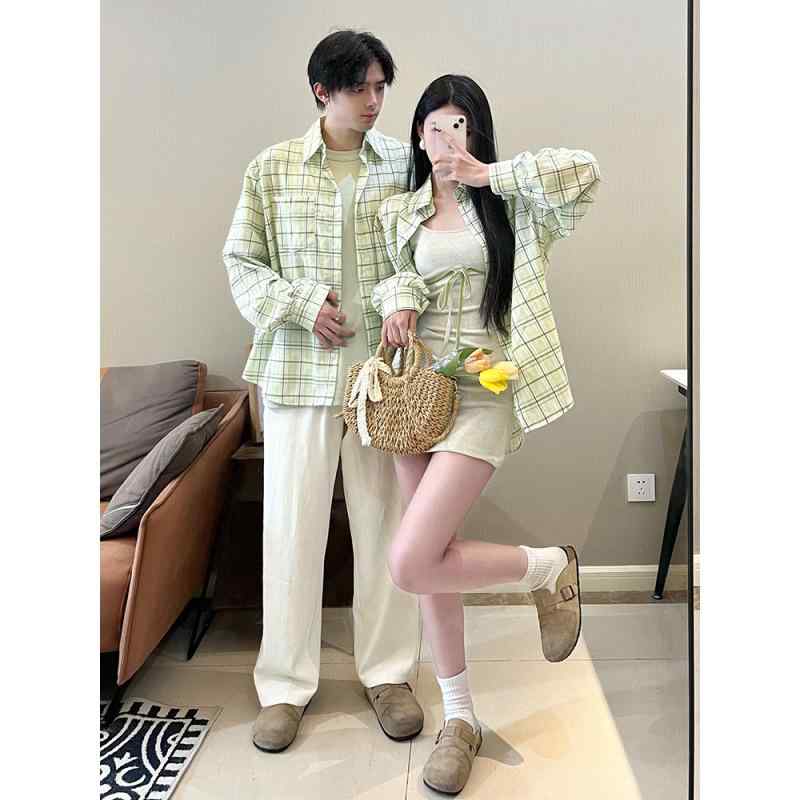 セットアップ レディース ワンピース 半袖シャツ 膝丈ワンピース チェック柄 接触冷感 伸縮性 通勤 エレガント 上品 春夏