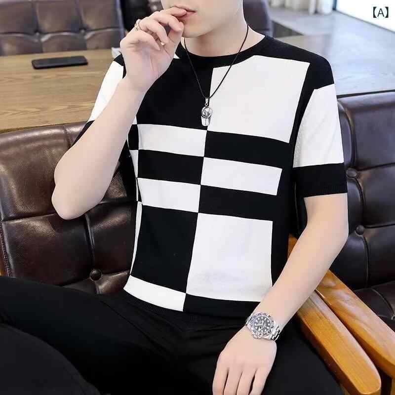 Tシャツ メンズ 男性用 半袖Tシャツ 丸首 ...の紹介画像2