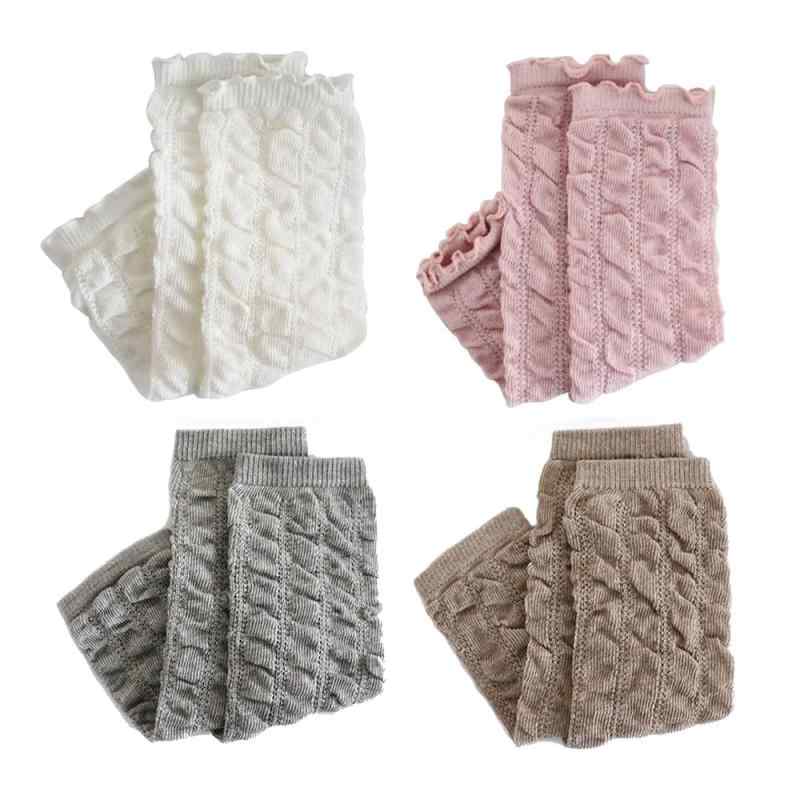 日本製 ふわふわシャーリング編みレッグウォーマー 卒業祝い お祝い 入園 入学 春服