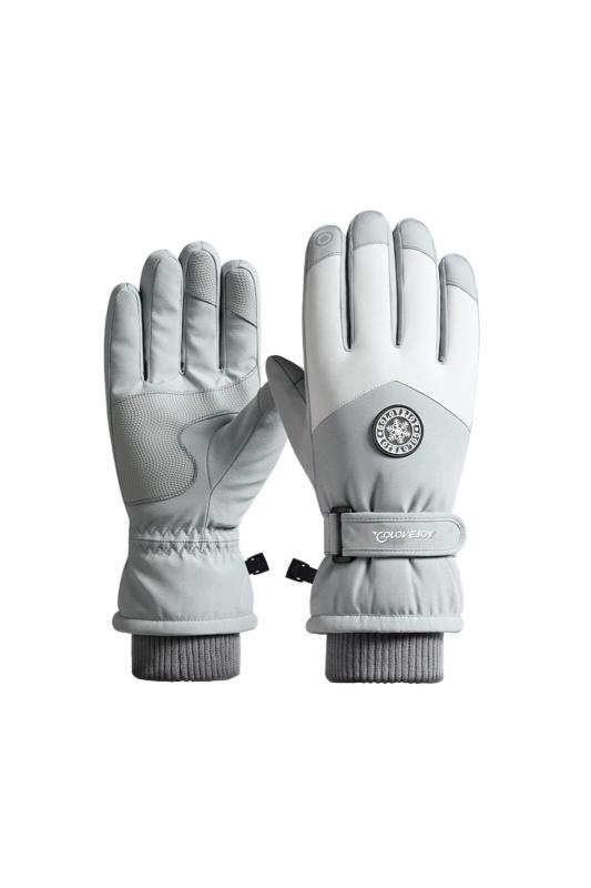 MORGEN SKY スキーグローブ スノーボードグローブ メンズ レディース 中綿 防寒 手袋 厚手 保温 撥水加工 滑り止め アウトドア スノー スキー スノボ 登山 雪遊び バイク 除雪 作業 SK15