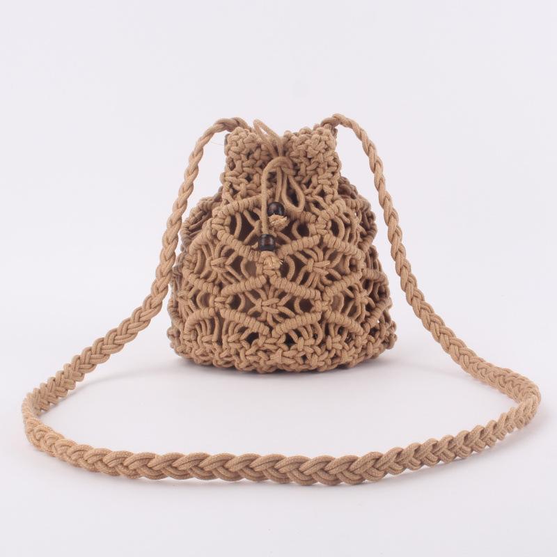 Tote Bag Type - かごバッグ レディース 森ガール 斜めがけ バッグ 草編み 手編み リゾート サマー 海 ビーチ かわいい おしゃれ