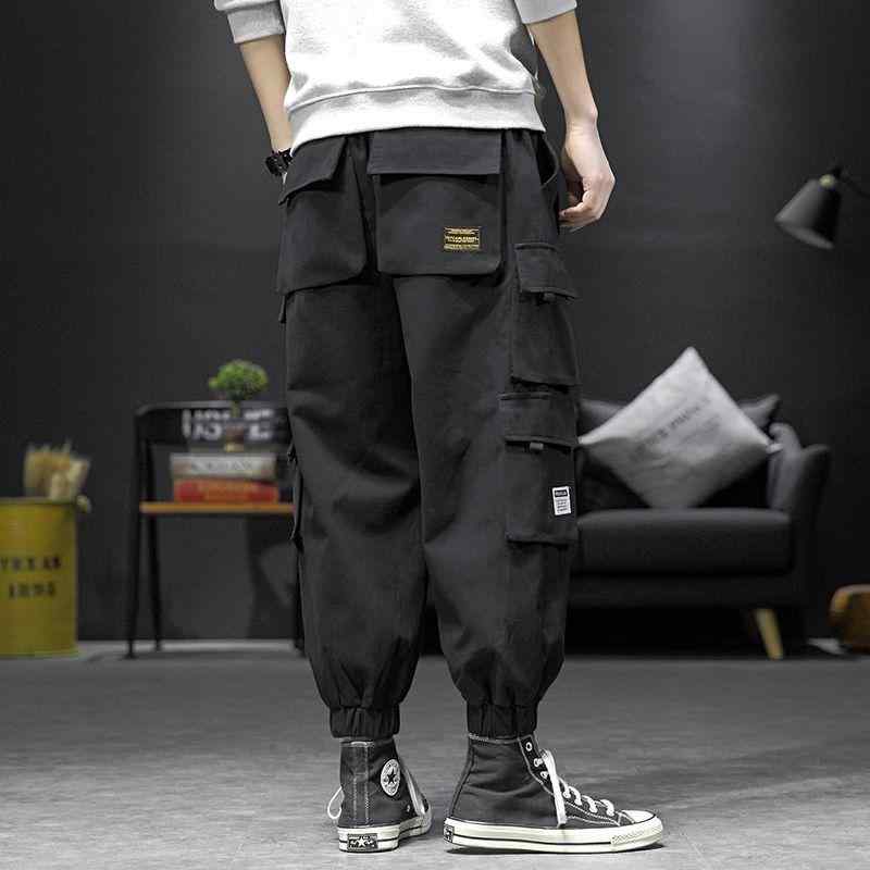 メンズ 秋冬 工装パンツ 男性用 ロングパンツ ブラック 直筒 九分丈 コットン混紡 微弾力 加厚 加绒 軽量 伸縮性 吸湿速乾 多ポケット 切り替え デザイン ビッグサイズ ワイドシルエット ゆったり フィット 普段使い 通勤 カジュアル スタイル 青