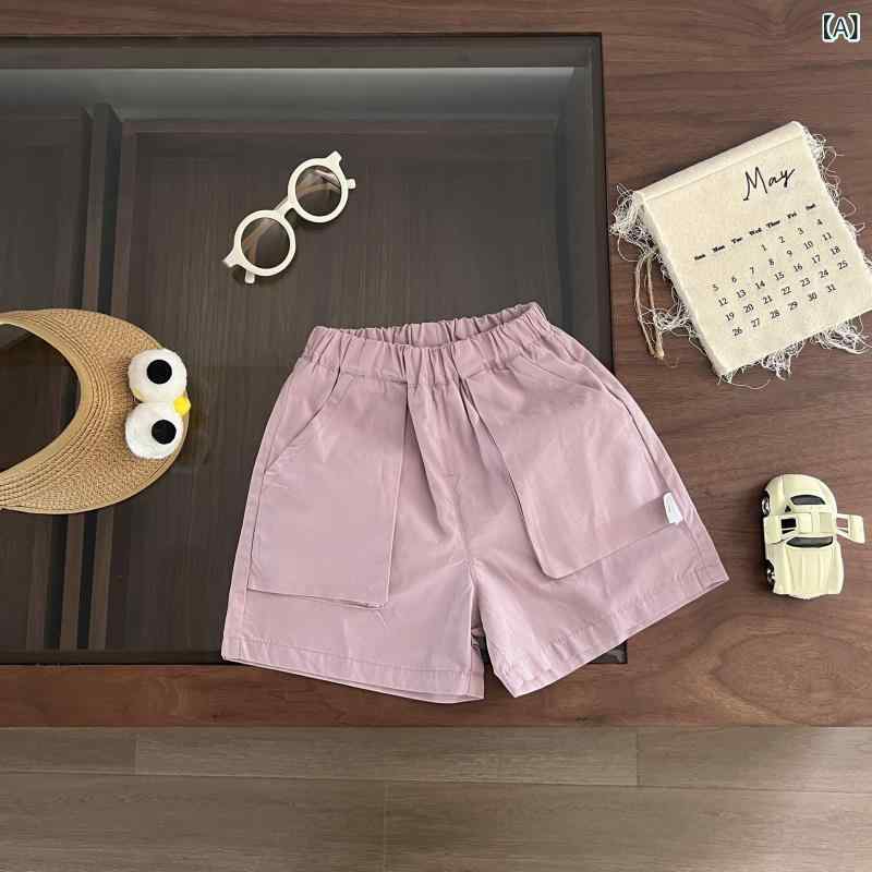 男児 夏 短袖 Tシャツ セット 男の子 ベビー キッズ 薄手 綿 素材 柔らかい 接触冷感 動物 プリント カード 柄 かわいい 果物 柄 星柄 月柄 ポケット 付き 短パン 百搭 普段使い 軽量 伸縮性 吸湿速乾 通気性 好い セット アップ ルーム