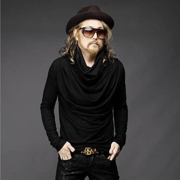 メンズ 長袖 Tシャツ トップス 修身シルエット コットン素材 90% 純色 ハイネック セットインスリーブ 春秋 シーズン 白色 グレー ブラック サイズ S M L XL XXL XXXL XXXXL 青少年 成人向け ファッション カジュアル スタ