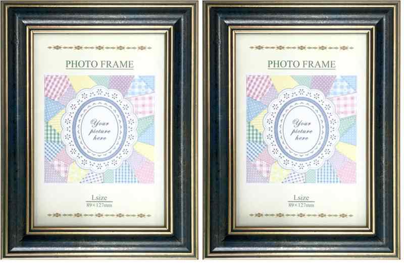 VANJOH N フレーム 1001 L判 ブルー 105556