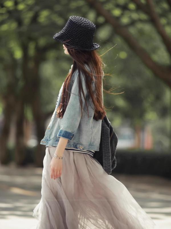 デニムジャケット 女性用 短丈 トップス 立襟 綿 素材 復古風 秋冬 軽量 ゆったりシルエット 長袖 ライトブルー ダークブルー 通勤 普段使い カジュアルスタイル