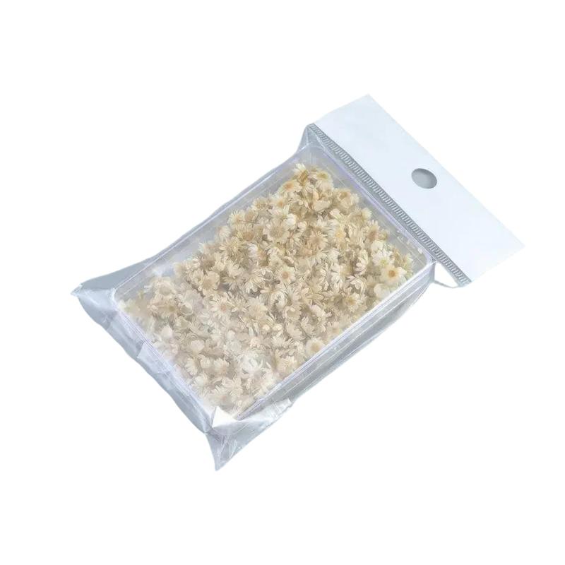 TRENZADO スターフラワー ドライフラワー 200個入り 小花 シンプル 天然 花材 押し花 花びら 飾り DIY用 手作り用 ネイル ペンダント レジン用 パーツ