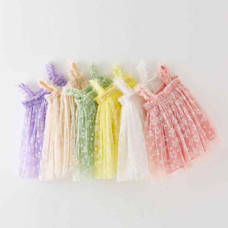 女児 ワンピース 吊り帯 プリンセススカート 女の子 ドレス 綿 レース 花柄 プリー...