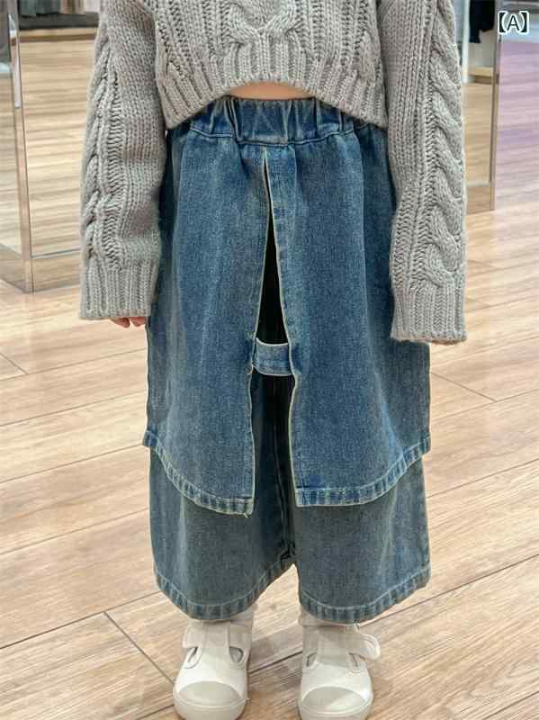 女児 トップス ケーブルニット 長袖 Vネック セットアップ 女の子 ニットセーター ...