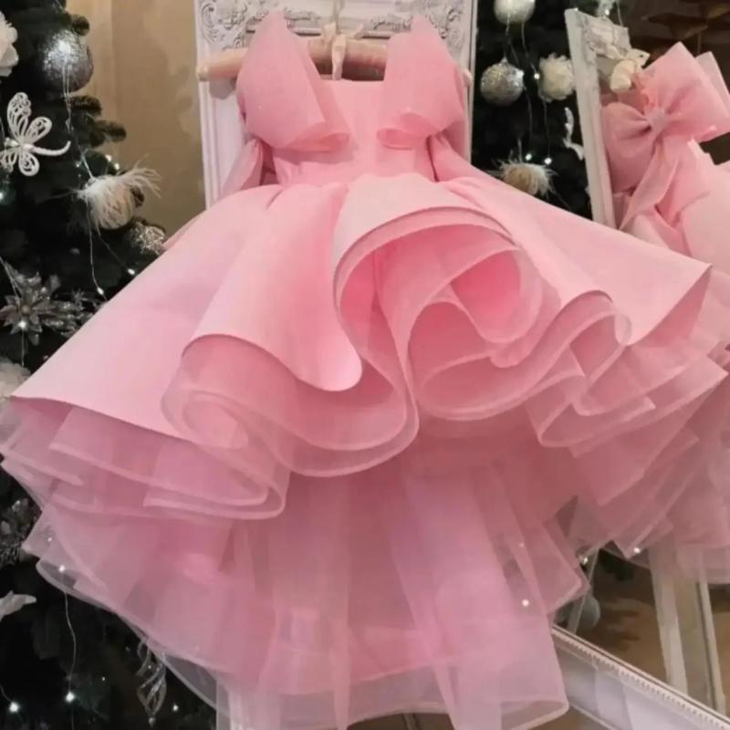 Suits, Tuxedos （Boys） - 女の子 子供 ドレス プリンセス スカート ふんわり チュール ピンク パープル グリーン アイボリー カラーバリエーション 姫風 かわいい デザイン 蝶結び アクセント ギャザー 加工 ポリエステル 混紡 素材 通年 対応 誕生日 パーティー フォーマ