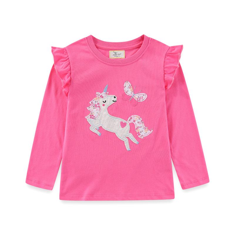 ・カテゴリ: 童Tシャツ・スタイル: 欧美・袖丈: 長袖・主な素材: 綿98%・ネックライン: 丸首・柄: 卡通・機能: 吸湿排汗・サイズ展開: 2T、3T、4T、5T、6T、7T・対象身長: 80-85cm、85-90cm、90-100cm、100-110cm、110-120cm、120-130cm