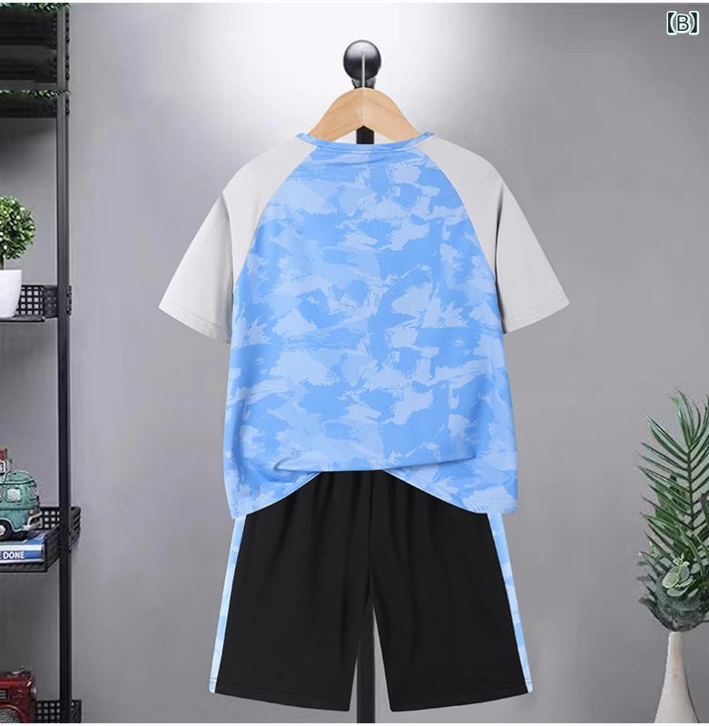 キッズ バスケットボール 服 男の子 女の子 速乾 吸湿速乾 薄手 透気性 柔らかい ...