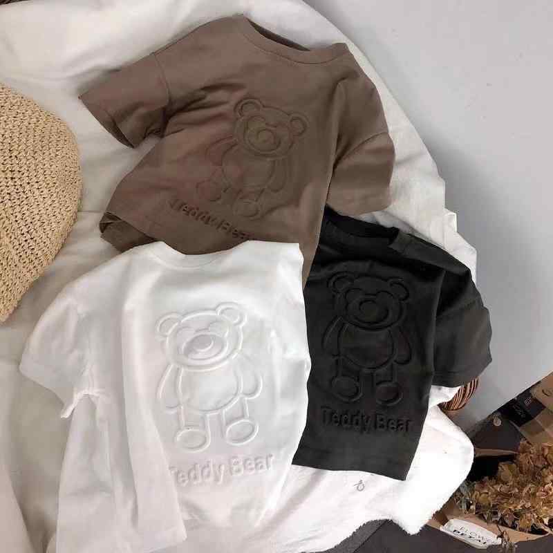 ・カテゴリ: 童Tシャツ・スタイル: 簡約・袖丈: 短袖・主な素材: 綿100%・ネックライン: 丸首・機能: 吸湿排汗・柄: 無地・カラー展開: 白色、黒色、咖啡色・サイズ展開: 90、100、110、120、130、140