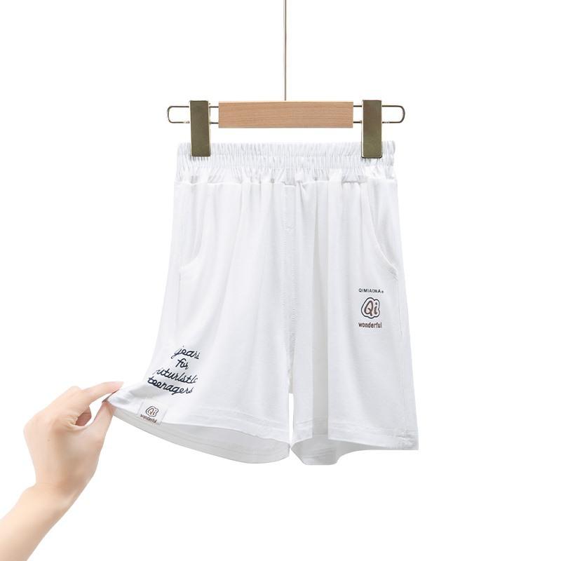 子供 短パン 子供用 男女兼用 夏用 接触冷感 再生繊維 95% 軽量 吸湿速乾 伸縮性 ショート丈 ホワイト グレー 青 デニムブルー 100cm 110cm 120cm 130cm 140cm 150cm 160cm 170cm 普段使い 部屋着 ア