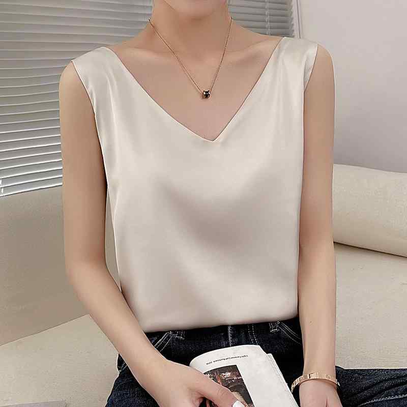 レディース 春夏 吊り紐 キャミソール トップス 接触冷感 再生繊維 ダブルストラップ 気質 通勤風 緩み 微弾性 百搭 インナー 美しい背中 デザイン 純色 幅広 シルエット 普通丈 白色 グレー ブラック ブルー グリーン ピンク レッド ゴールド