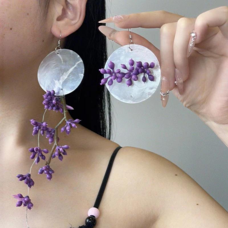 ・素材: 合金・形状: 花卉・流行要素: 花朵・スタイル: 森系・スタイル分類: 清新甜美・適用: 女式・流行要素分類: 植物花卉