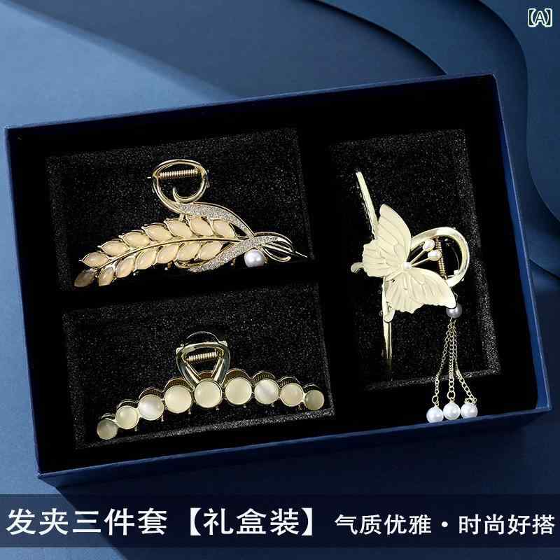 ・素材: 合金・加工: 電鍍・分類: 抓夾・流行要素: 扇子・スタイル: 百搭・スタイル分類: ファッション通勤・製品カテゴリ: ヘアアクセサリー・対象: 女性