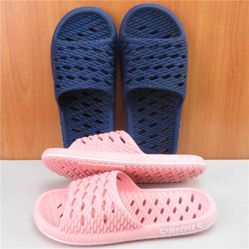 ルームサンダル 男女兼用 厚底 防滑 切り替え 吸湿速乾 柔軟 PVC素材 男女ペア バスルーム用 洗える 軽量 ビーチサンダル風 グレー ブルー ピンク パープル アイボリー 秋冬 通年使用 室内履き アウトドア対応 メンズ レディース カジュアルスタ