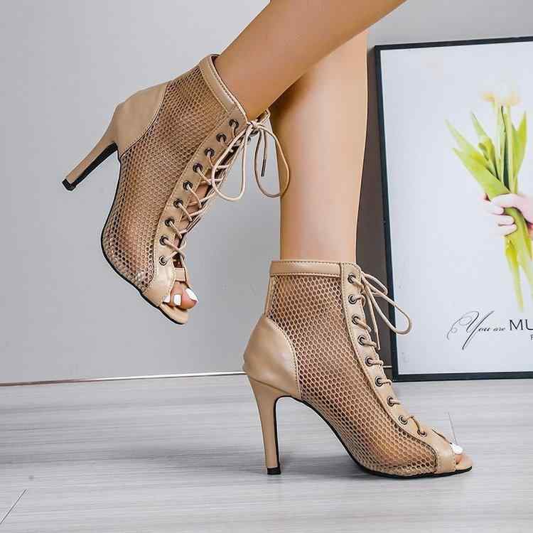 サンダル 女性用 ビッグサイズ 魚嘴 細ヒール メッシュ ハイヒール 前系帯 シンプル ファッション 軽量 PU素材 夏用 通気性 快適 ベージュ ブラック カーキ