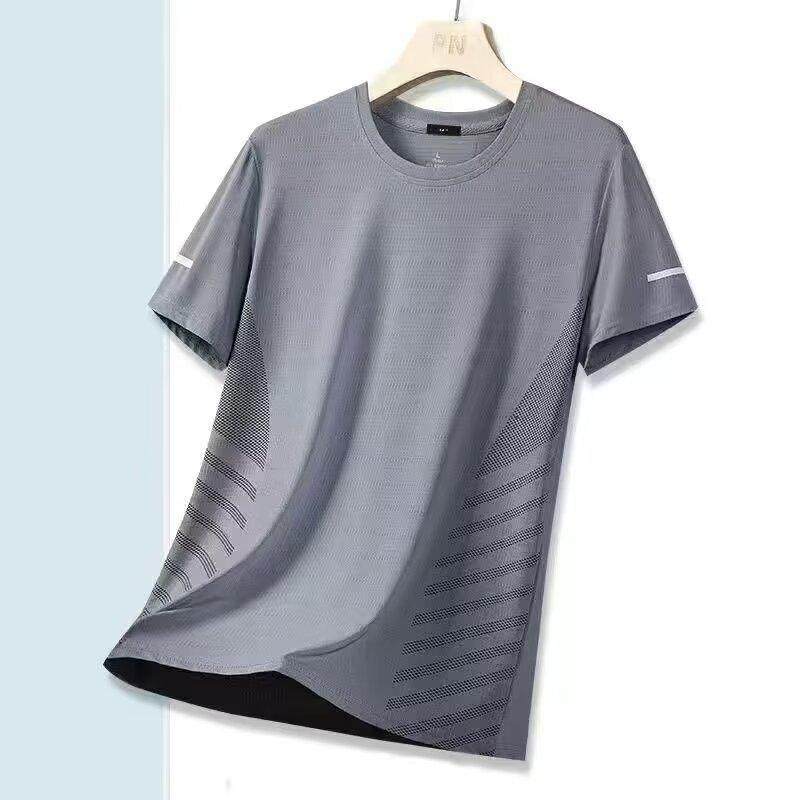 Tシャツ メンズ 半袖 接触冷感 吸湿速乾 ビッグシルエット メッシュ 通気性 夏 薄手 アウトドア カジュアル スポーツ 快適 軽量 涼しい・カテゴリ: Tシャツ・スタイル: スポーツカジュアル・素材: ポリエステル・素材成分: ポリエステル 81-90%・シルエット: ルーズ・タイプ: プルオーバー・ネックライン: クルーネック・袖丈: 半袖・袖のタイプ: レギュラー・厚さ: 薄手・用途: スポーツ・ディテール: プリント・カラー展開: ブラック、ホワイト、ダークグレー、ミストブルー・サイズ展開: M、L、XL、2XL、3XL、4XL、5XL・重量: 180g以下・機能: 通気性・対象年齢: 大人・性別: メンズ