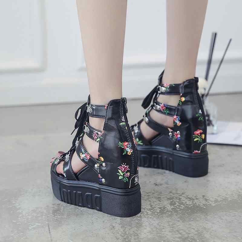 サンダル 女性用 夏季 ローマ風 ハイヒール ピンク系 ホワイト系 ブラック系 魚嘴 切り替え ストラップ クロスデザイン 軽量 伸縮性 吸湿速乾 快適 普段使い ハイウエスト ビッグシルエット Vネック 綿 麻 デニム 再生繊維 接触冷感 ラバーソール