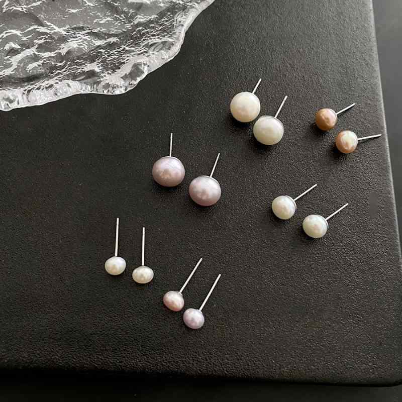 ピアス 女性用 天然パール 耳钉 シ�