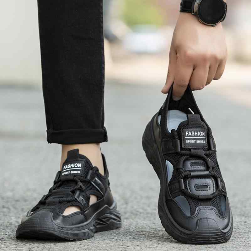 メンズサンダル 夏用 ビーチシューズ 男性用 沙浜 スポーツ トレッキング 洞穴探検 クロッグ シューズ アウトドア 安全トゥ 防水 PVC ソール メンズシューズ 軽量 通気性 ラウンドトゥ 系帯 ビッグサイズ 春夏 外出用 休日用 男性靴 アクティビ