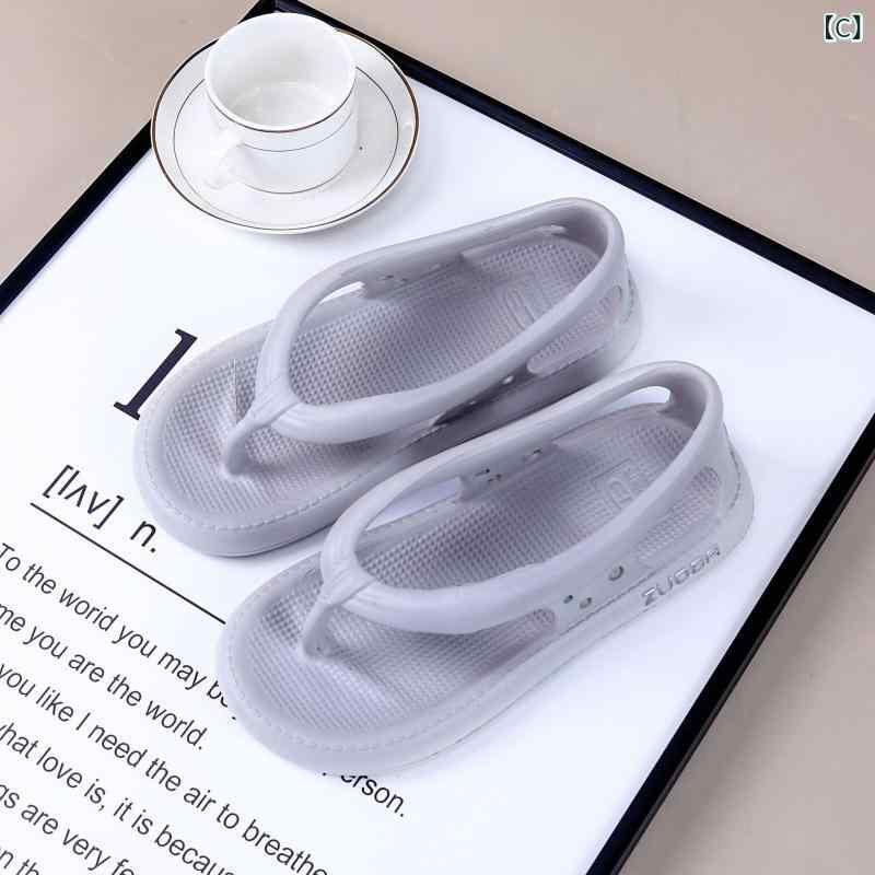 メンズサンダル 男性用 夏用 ビーチサンダル 露趾 透気 EVA素材 軽量 耐久 外履き クローズドトゥ ブラック ブルー グレー ホワイト ゆったりフィット 防水 クッション性 ビーチ プール 日常使い カジュアルスタイル