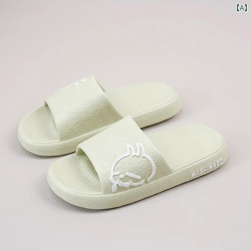 ルームサンダル EVA素材 男女兼用 室内用 防滑 耐磨 軽量 静音 一文字タイプ 居家 浴室 日常休闲 春夏 秋冬 通年 グリーン ピンク ベージュ ネイビー グレー ブラック ブラウン 丸トゥ 低ヒール シンプルカラー 快適 歩きやすい ユニセックス