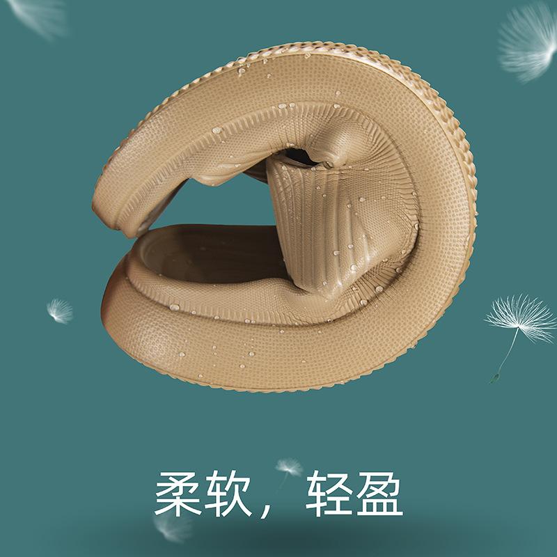 サンダル 男女兼用 厚底 ビーチサンダル EVA素材 花柄 防滑 クッション性 軽量 吸湿速乾 グレー グリーン ブラック 春夏 普段使い 通勤 外出 室内履き 耐久性