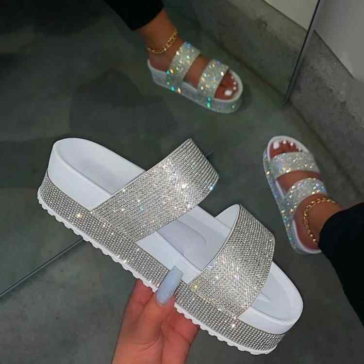 サンダル 女性用 厚底 ワイドトゥ ビーチサンダル 女性 厚底サンダル クロスボーダー ビーチシューズ 合成革 皮革内張り PUソール 軽量 増高 休日用 歩きやすい 夏用 春夏 ホワイト ブラック レインボー 大きいサイズ 合成革素材 快適 スタイリッ