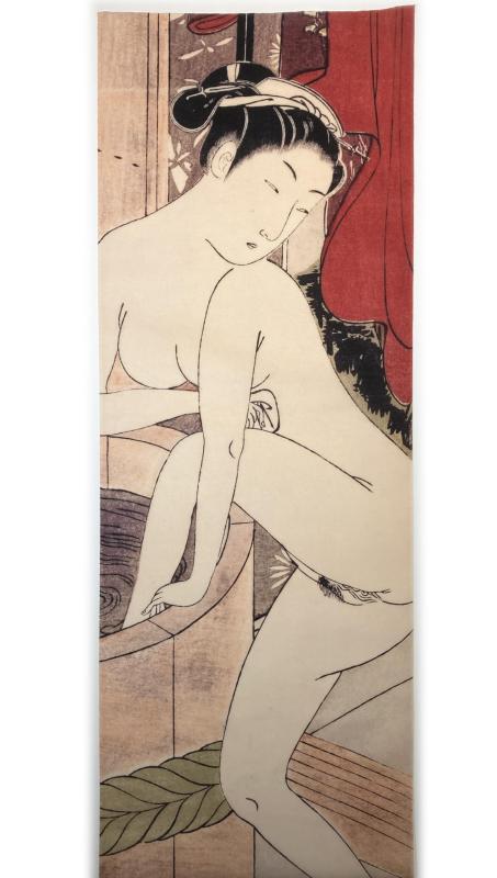 古今東西 浮世絵 手ぬぐい 鈴木春信 浮世絵 風呂 春画