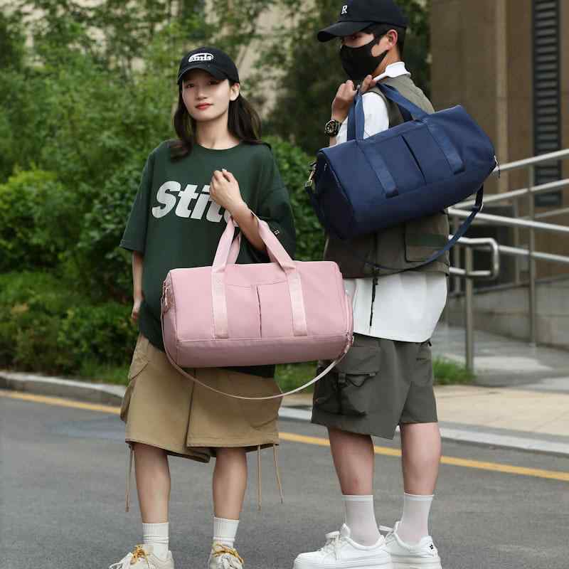 Boston Bags - 旅行 バッグ 男女用 大容量 防水 超軽量 干湿 分離 ナイロン 素材 収納 機能 フィットネス ヨガ トレーニング シューズ 収納 ポケット ビーチ スイミング バックパック ジム 普段使い ユニセックス スタイル マルチカラー 春夏 シーズン 軽量