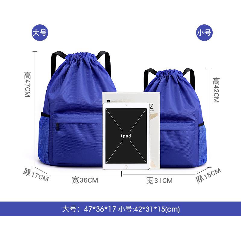 Boston Bags - バックパック 男女兼用 軽量 防水 干湿分離 20-35L 牛津布 耐久 収納 多機能 スポーツ フィットネス 旅行 日常 屋外 運動 ジム トレーニング バックパック 黄色 赤 グレー 緑 青 黒 オレンジ ピンク ライトブルー ダークブルー 水桶型