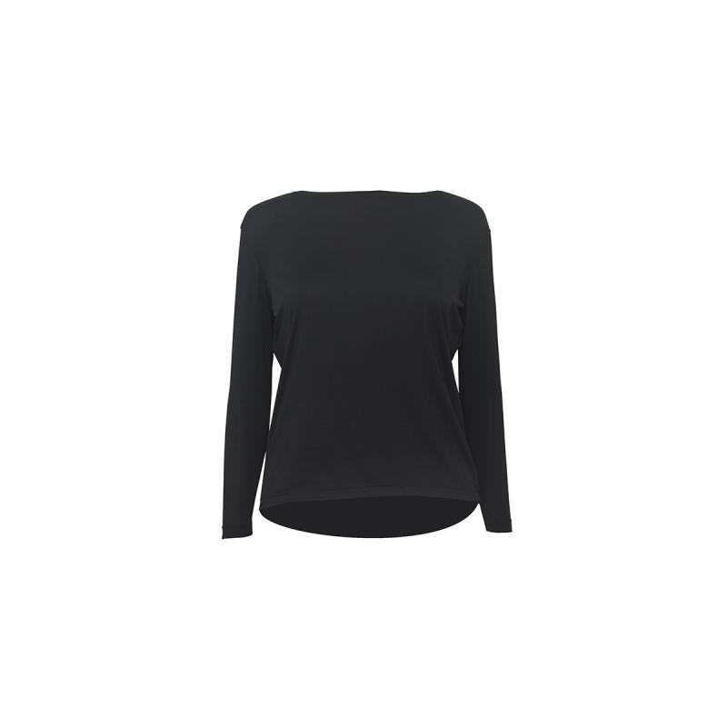 レディース ヨガトップス バタフライスリーブ 長袖 ルーズフィット 吸湿速乾 接触冷感 防晒 モダール ナイロン スパンデックス ブラック ホワイト グレー パープル グリーン ピンク ライトブルー ランニング サイクリング ダンス フィッシング 春夏