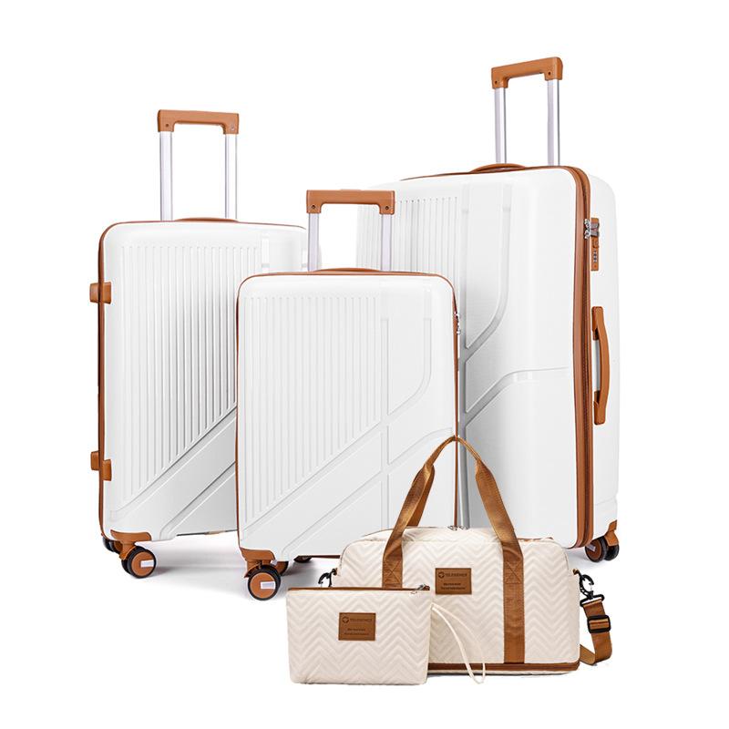 Suit Case - 旅行 スーツケース 超軽量 耐摩耗 防水 360度回転キャスター TSAダイヤルロック 登機対応 キャリーバッグ メンズ レディース ユニセックス ポリプロピレン ポリエステル内装 拡張機能 メンズ レディース 通勤 ビジネス バケーション 普段使い